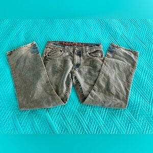 Decree Black and Gray Denim Jeans